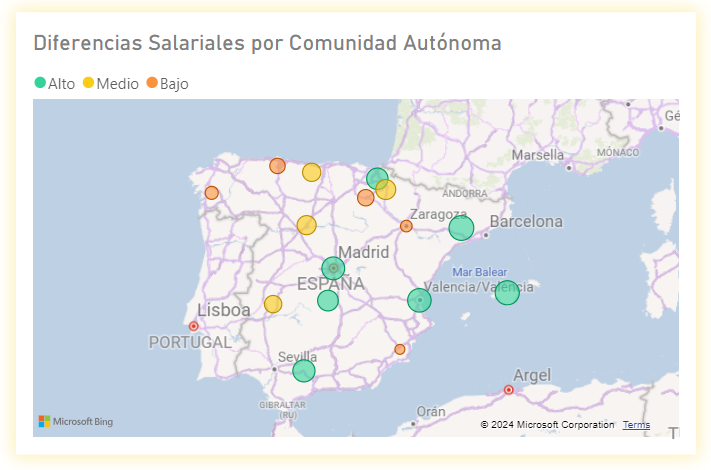 Example of a Bubble Map