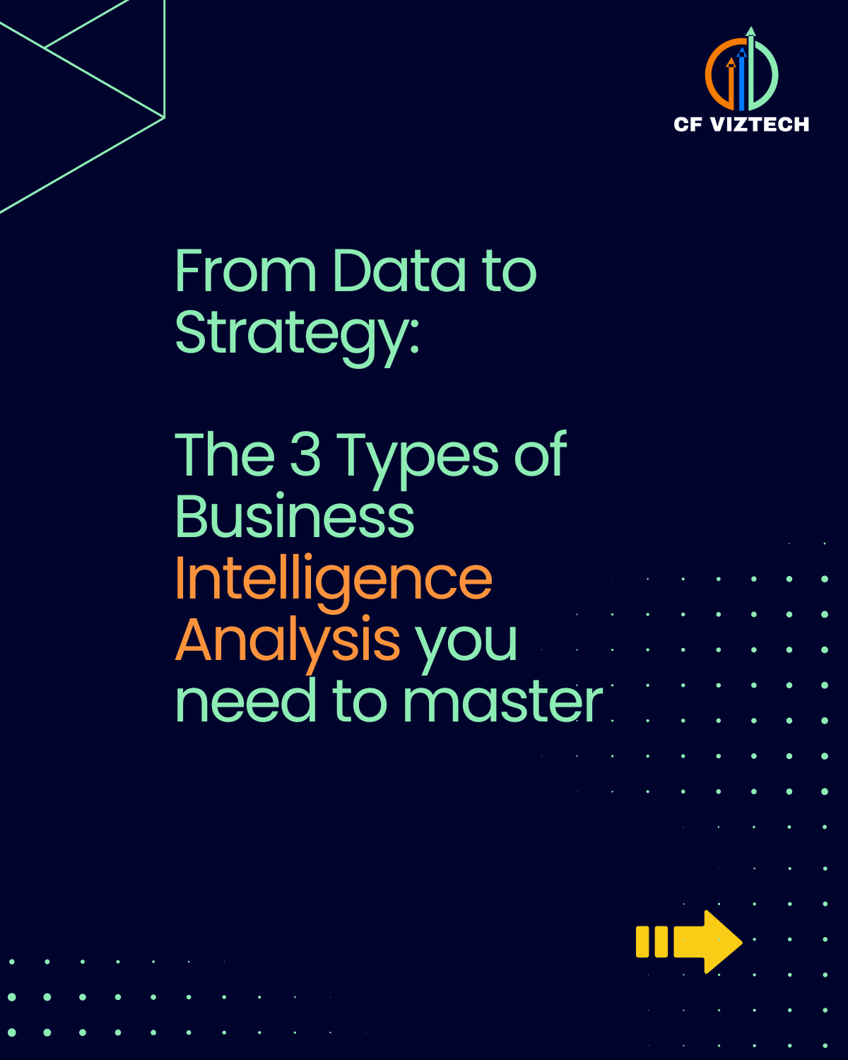 Blog post preview: The 3 Types of Analysis in BI